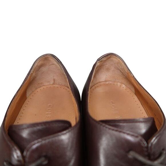 Cole Haan Shoes Men 11.5 Oxford Derby Classic Formal Lace Up Leather Dress Brown main image 8